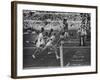 Usa Dave Sime and German Armin Hary at End of Men's 100-Meter Dash-null-Framed Premium Photographic Print