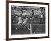 Usa Dave Sime and German Armin Hary at End of Men's 100-Meter Dash-null-Framed Premium Photographic Print