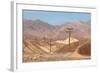 USA, Death Valley National Park, Power Poles-Catharina Lux-Framed Photographic Print