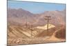 USA, Death Valley National Park, Power Poles-Catharina Lux-Mounted Photographic Print