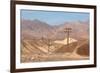 USA, Death Valley National Park, Power Poles-Catharina Lux-Framed Photographic Print