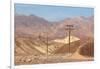 USA, Death Valley National Park, Power Poles-Catharina Lux-Framed Photographic Print