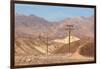 USA, Death Valley National Park, Power Poles-Catharina Lux-Framed Photographic Print