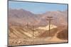 USA, Death Valley National Park, Power Poles-Catharina Lux-Mounted Photographic Print