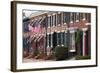 Usa, Delaware, New Castle, Historic District House Detail-Walter Bibikow-Framed Photographic Print