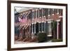 Usa, Delaware, New Castle, Historic District House Detail-Walter Bibikow-Framed Photographic Print