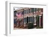 Usa, Delaware, New Castle, Historic District House Detail-Walter Bibikow-Framed Photographic Print