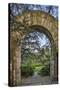 Usa, District of Columbia. Entrance to the Bishop's Garden at the Washington National Cathedral-Hollice Looney-Stretched Canvas