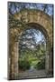 Usa, District of Columbia. Entrance to the Bishop's Garden at the Washington National Cathedral-Hollice Looney-Mounted Photographic Print