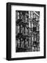 USA, East Coast, New York, Manhattan, New York , Lower Eastside building-Christian Heeb-Framed Photographic Print