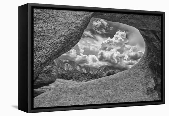 USA, Eastern Sierra, Mosaic Arch-John Ford-Framed Stretched Canvas