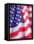 USA Flag-Kevin Kuenster-Framed Stretched Canvas