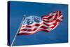 USA Flag-FiledIMAGE-Stretched Canvas