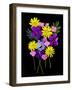 USA, Florida, Celebration. A bouquet of flowers-Hollice Looney-Framed Photographic Print