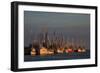 USA, Florida, Darien, Shrimp Boats Docked at Darien Ga-Joanne Wells-Framed Photographic Print