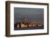 USA, Florida, Darien, Shrimp Boats Docked at Darien Ga-Joanne Wells-Framed Photographic Print