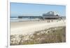 USA, Florida, Daytona Beach, Joe's Crab Shack on beach.-Lisa S. Engelbrecht-Framed Photographic Print