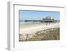 USA, Florida, Daytona Beach, Joe's Crab Shack on beach.-Lisa S. Engelbrecht-Framed Photographic Print