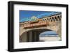 USA, Florida, Daytona Beach, Welcome sign to Main Street Pier.-Lisa S^ Engelbrecht-Framed Photographic Print