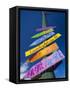 USA, Florida, Florida Keys, Islamorada, Signage, Robbie's Marina-Walter Bibikow-Framed Stretched Canvas
