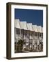 USA, Florida, Florida Panhandle, St. George Island, Beachfront Houses-Walter Bibikow-Framed Photographic Print