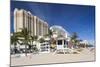 USA, Florida, Fort Lauderdale Beach, High Rise Buildings-Walter Bibikow-Mounted Photographic Print