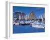 USA, Florida, Fort Lauderdale, Elevated View of Fort Lauderdale Beach from Intercaostal Waterway-Walter Bibikow-Framed Photographic Print