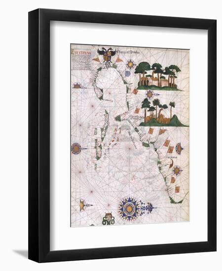 USA, Florida, from Atlas, Plate, 1563-Lazzaro Giosafatti-Framed Giclee Print