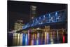 Usa, Florida, Jacksonville, Main Street Bridge across the St. John's River-Joanne Wells-Stretched Canvas