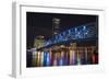 Usa, Florida, Jacksonville, Main Street Bridge across the St. John's River-Joanne Wells-Framed Photographic Print