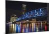 Usa, Florida, Jacksonville, Main Street Bridge across the St. John's River-Joanne Wells-Mounted Photographic Print