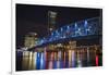 Usa, Florida, Jacksonville, Main Street Bridge across the St. John's River-Joanne Wells-Framed Premium Photographic Print