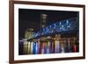 Usa, Florida, Jacksonville, Main Street Bridge across the St. John's River-Joanne Wells-Framed Premium Photographic Print