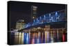 Usa, Florida, Jacksonville, Main Street Bridge across the St. John's River-Joanne Wells-Stretched Canvas