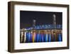 Usa, Florida, Jacksonville, Main Street Bridge across the St. John's River-Joanne Wells-Framed Photographic Print