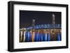 Usa, Florida, Jacksonville, Main Street Bridge across the St. John's River-Joanne Wells-Framed Photographic Print