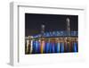 Usa, Florida, Jacksonville, Main Street Bridge across the St. John's River-Joanne Wells-Framed Photographic Print