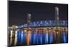 Usa, Florida, Jacksonville, Main Street Bridge across the St. John's River-Joanne Wells-Mounted Photographic Print