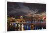 Usa, Florida, Jacksonville, Main Street Bridge across the St. John's River-Joanne Wells-Framed Photographic Print