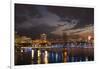 Usa, Florida, Jacksonville, Main Street Bridge across the St. John's River-Joanne Wells-Framed Premium Photographic Print
