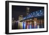 Usa, Florida, Jacksonville, Main Street Bridge across the St. John's River-Joanne Wells-Framed Photographic Print