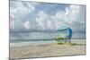 USA, Florida, Miami Beach. Colorful lifeguard station.-Rob Tilley-Mounted Photographic Print