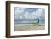 USA, Florida, Miami Beach. Colorful lifeguard station.-Rob Tilley-Framed Photographic Print