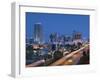 Usa, Florida, Orlando, Downtown Skyline and Interstate 4-John Coletti-Framed Photographic Print