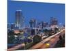 Usa, Florida, Orlando, Downtown Skyline and Interstate 4-John Coletti-Mounted Photographic Print