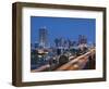 Usa, Florida, Orlando, Downtown Skyline and Interstate 4-John Coletti-Framed Photographic Print