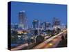 Usa, Florida, Orlando, Downtown Skyline and Interstate 4-John Coletti-Stretched Canvas