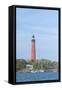 USA, Florida, Ponce Inlet, Ponce de Leon Inlet lighthouse.-Jim Engelbrecht-Framed Stretched Canvas