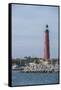 USA, Florida, Ponce Inlet, Ponce de Leon Inlet lighthouse.-Lisa S^ Engelbrecht-Framed Stretched Canvas