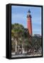 USA, Florida, Ponce Inlet, Ponce De Leon Inlet Lighthouse-Lisa S^ Engelbrecht-Framed Stretched Canvas